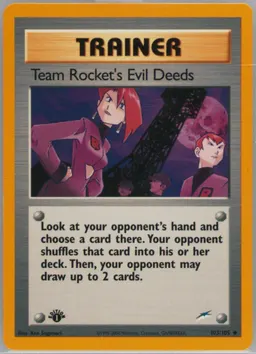 Team Rocket's Evil Deeds #103