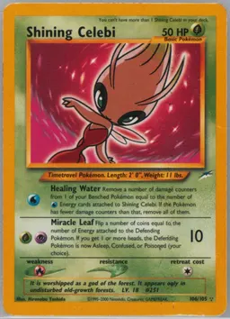 Shining Celebi #106