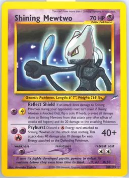 Shining Mewtwo #109