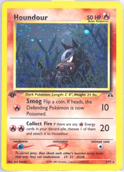 Houndour card photo