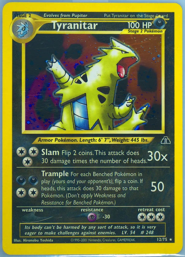 Tyranitar card photo