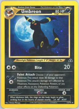 Umbreon card photo
