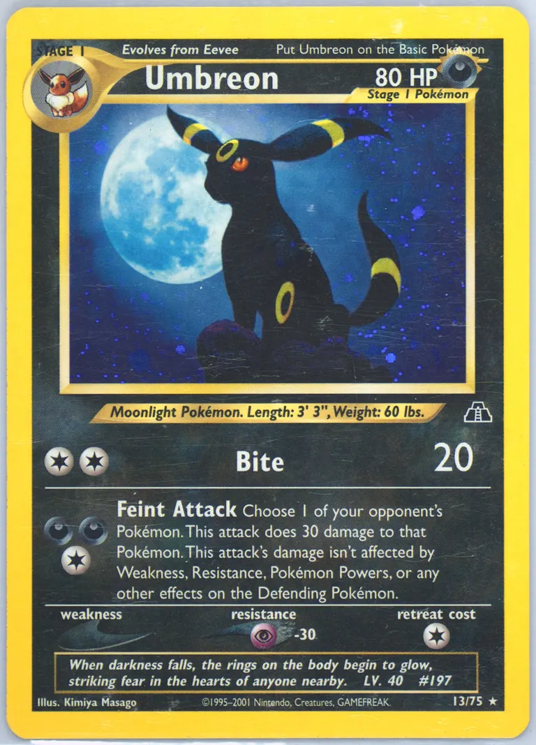 Umbreon card photo