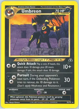 Umbreon card photo