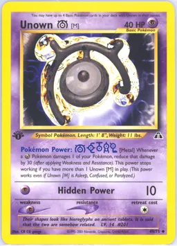 Unown [M] #49