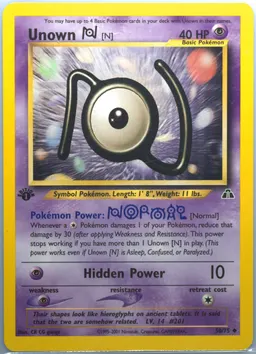 Unown [N] #50