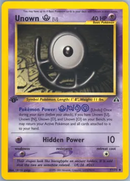 Unown [U] #51