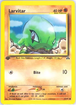 Larvitar card photo