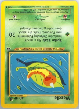 Weedle card photo