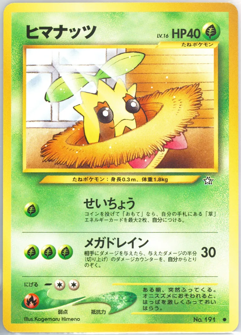 Sunkern card photo