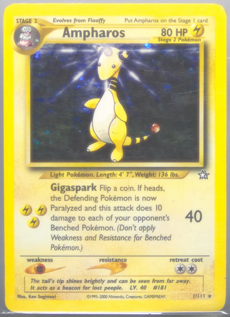 Ampharos card photo