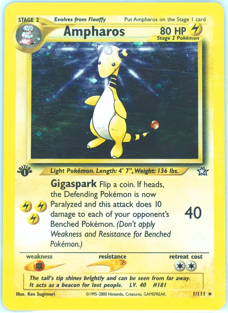 Ampharos card photo