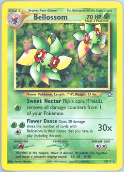 Bellossom card photo