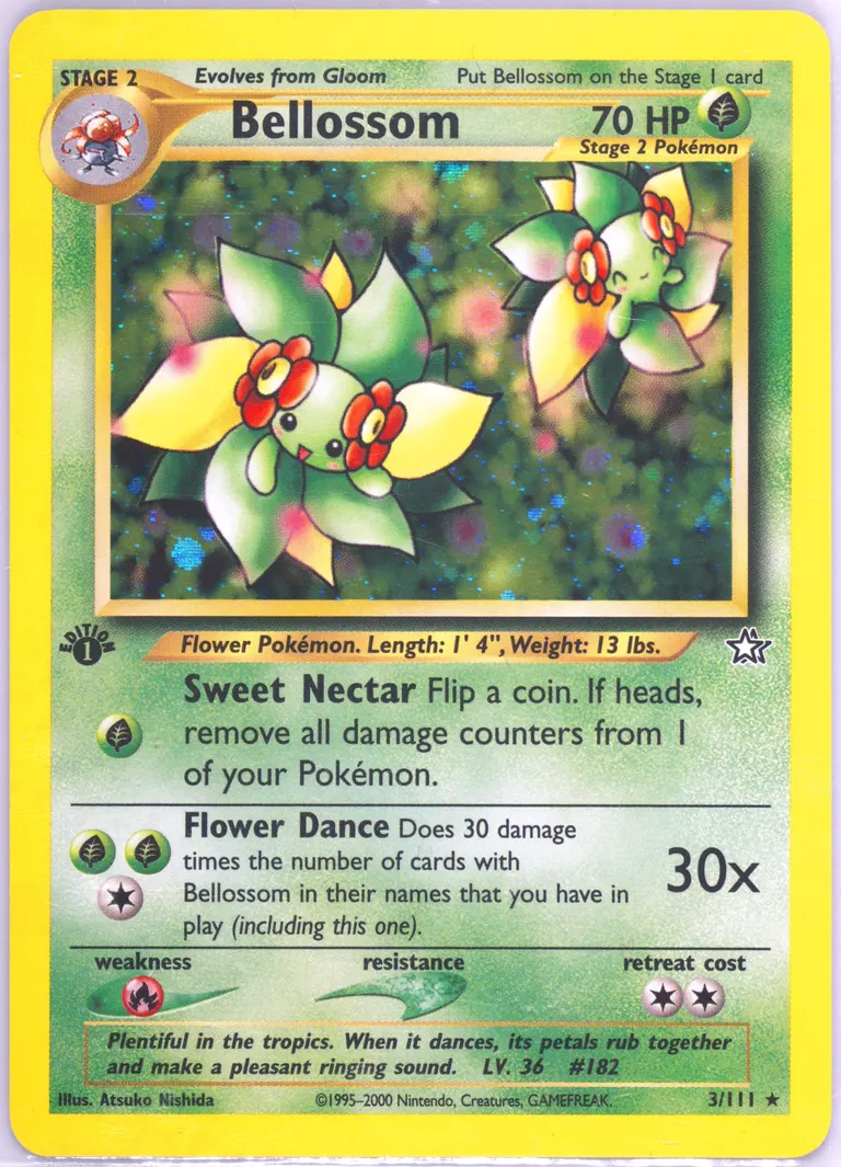 Bellossom card photo
