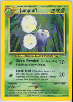Jumpluff card photo