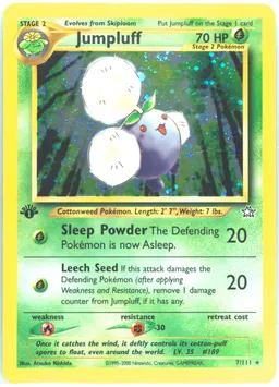 Jumpluff card photo