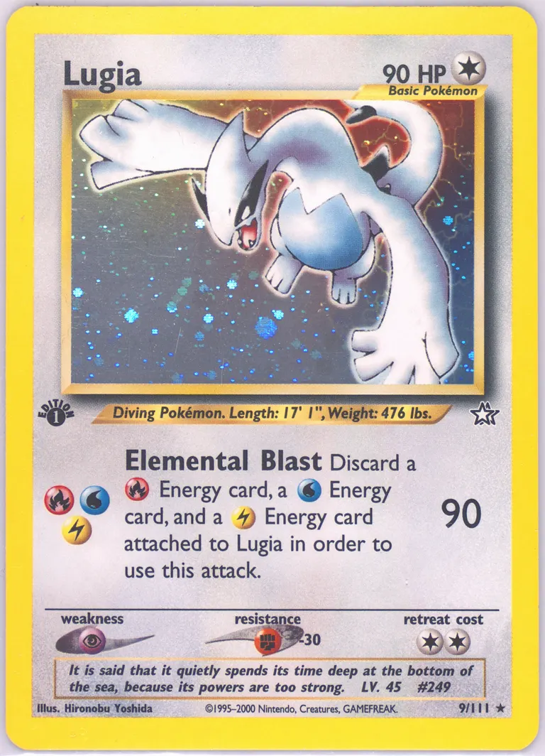 Lugia card photo