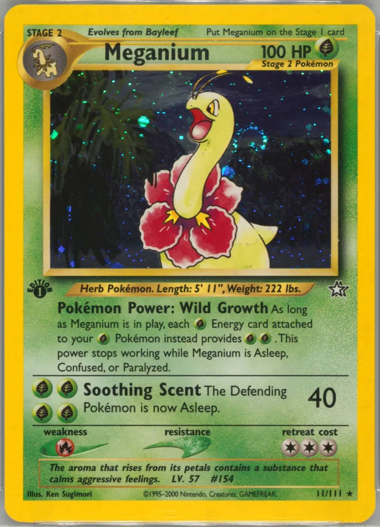 Meganium card photo