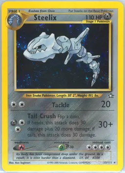 Steelix card photo