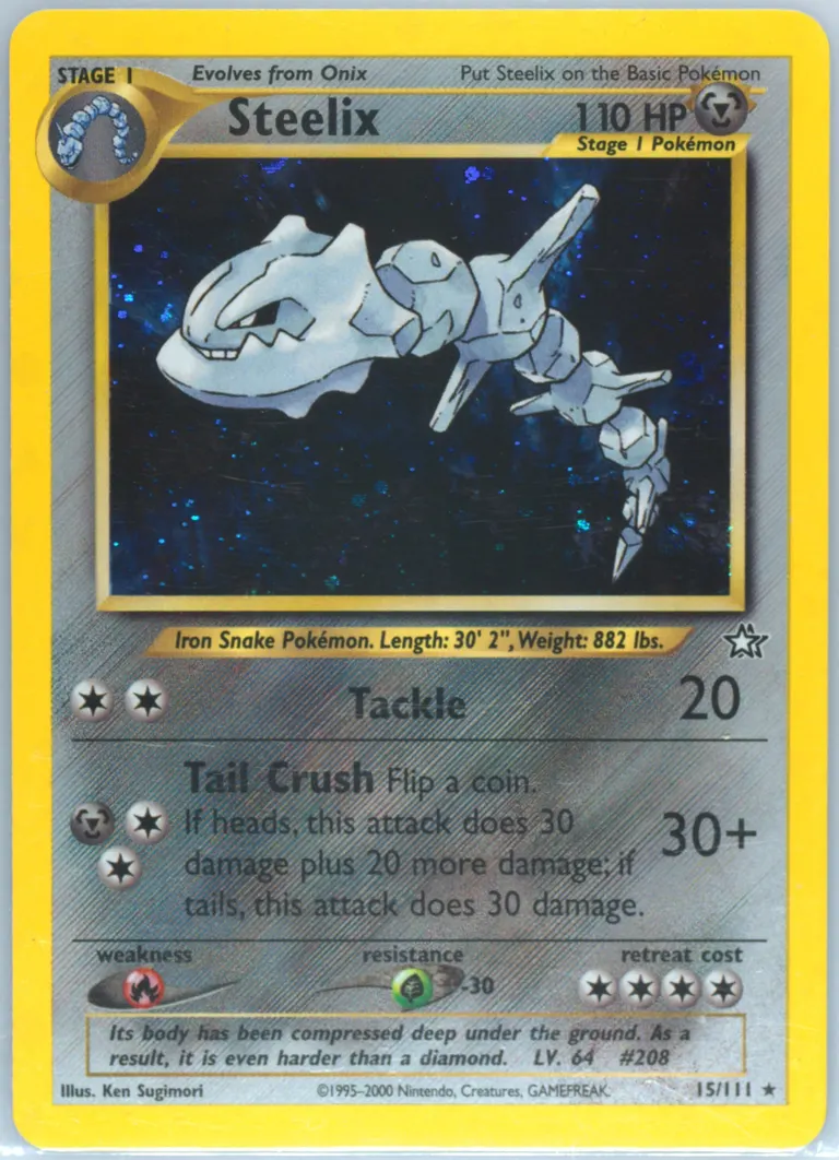 Steelix card photo