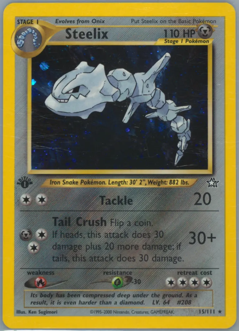 Steelix card photo