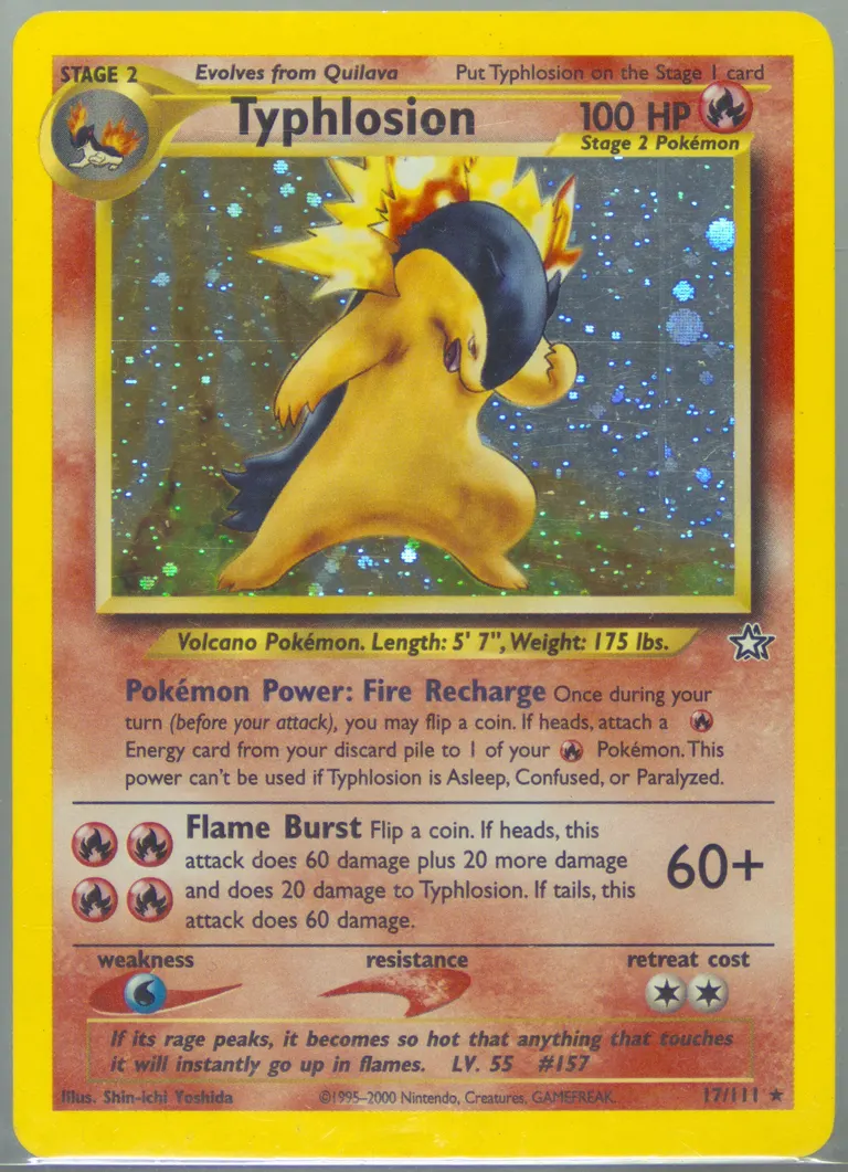 Typhlosion card photo