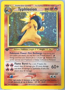 Typhlosion card photo