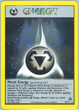Metal Energy card photo