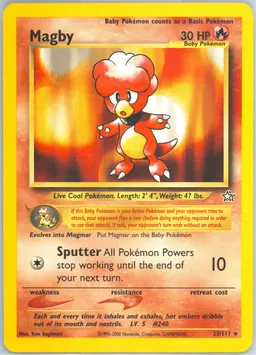 Magby card photo