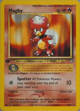 Magby card photo