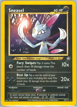 Sneasel #25
