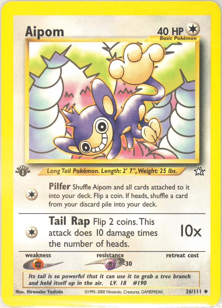 Aipom card photo