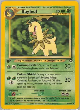 Bayleef card photo