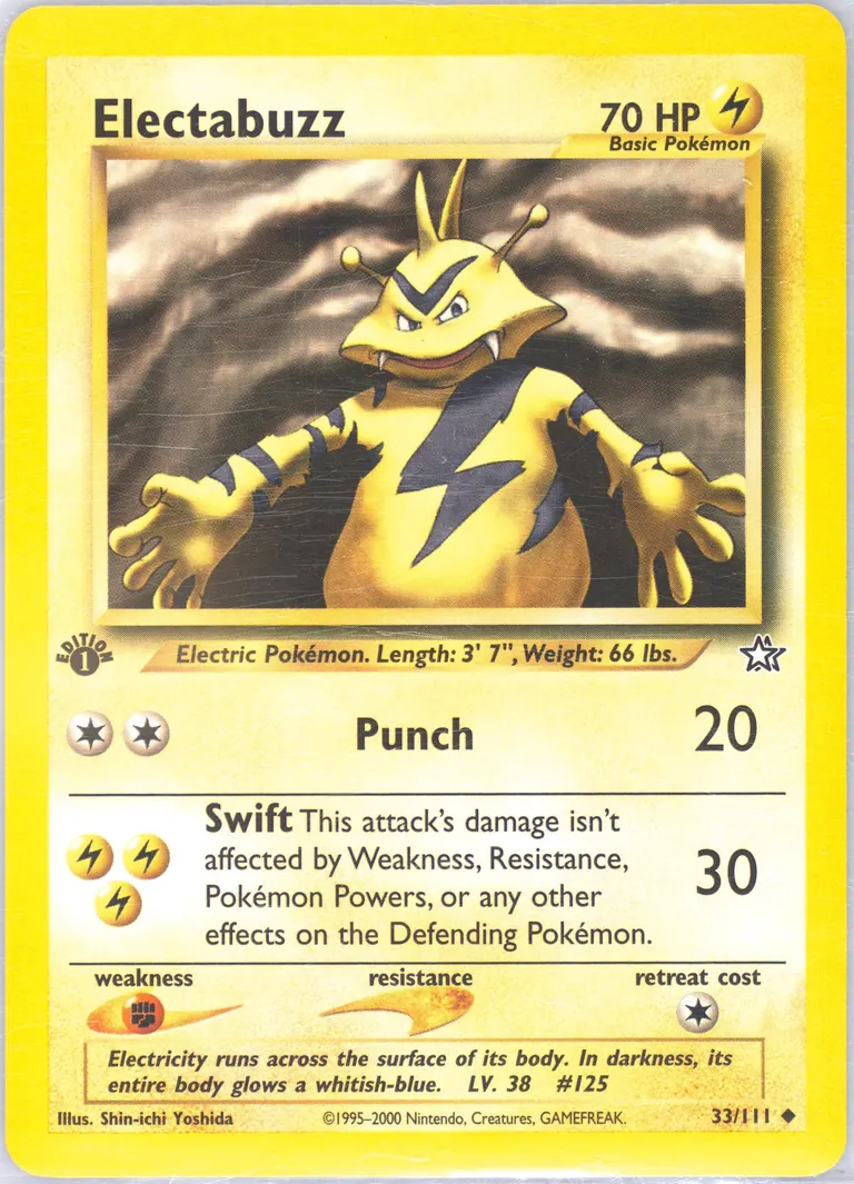 Electabuzz card photo
