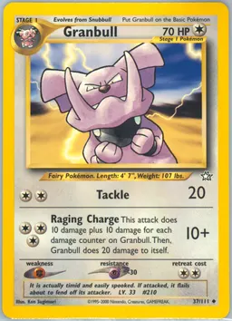 Granbull card photo