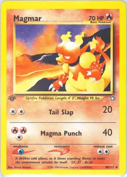 Magmar card photo