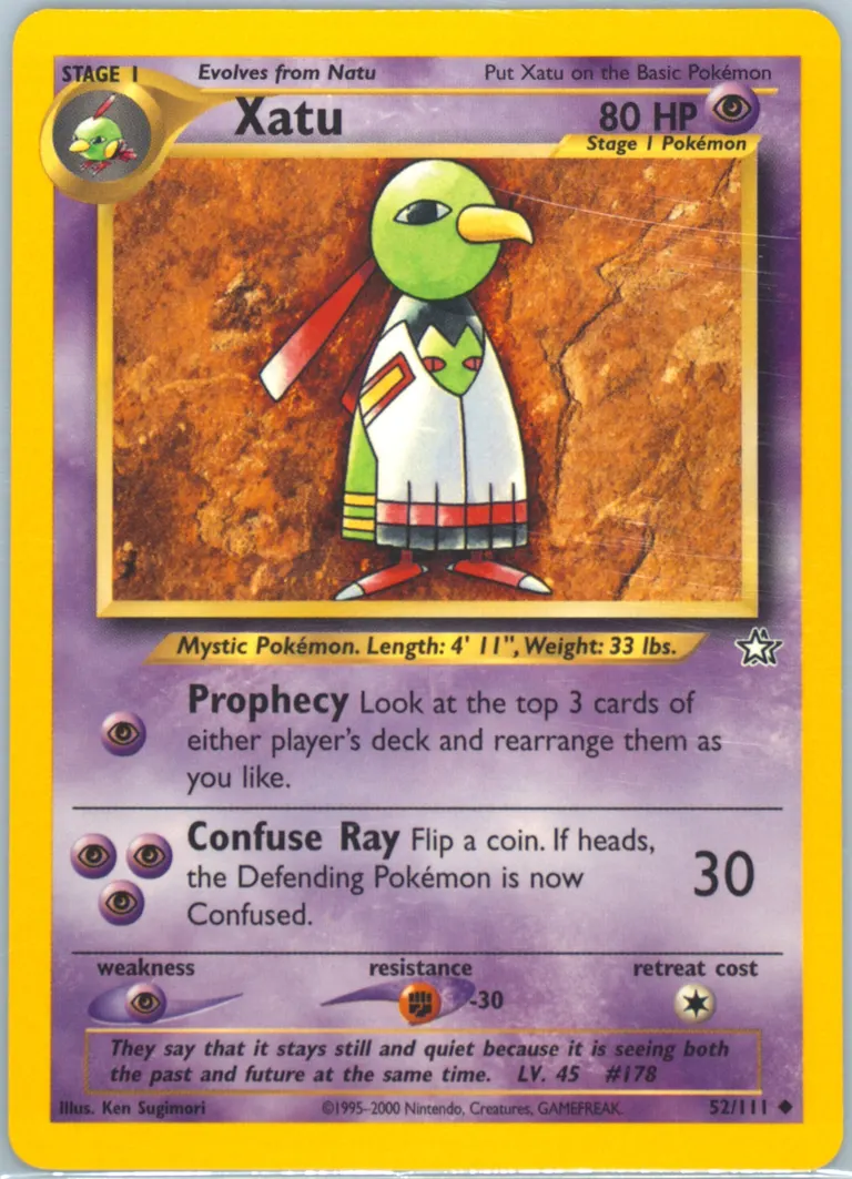 Xatu card photo