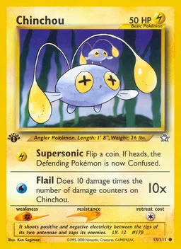 Chinchou card photo