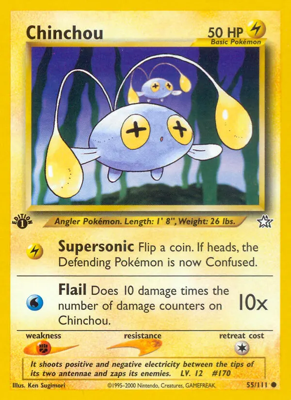 Chinchou card photo
