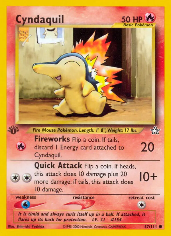 Cyndaquil card photo