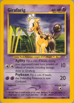 Girafarig card photo
