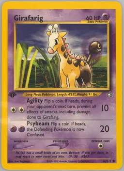 Girafarig card photo