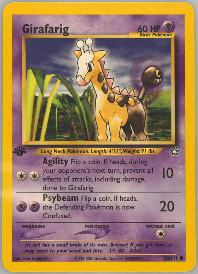 Girafarig card photo