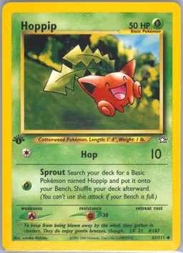 Hoppip card photo