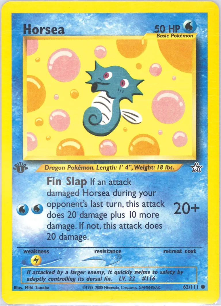 Horsea card photo