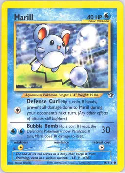 Marill card photo