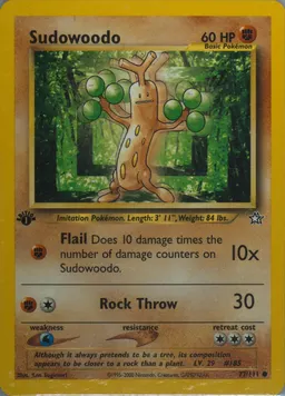 Sudowoodo #77