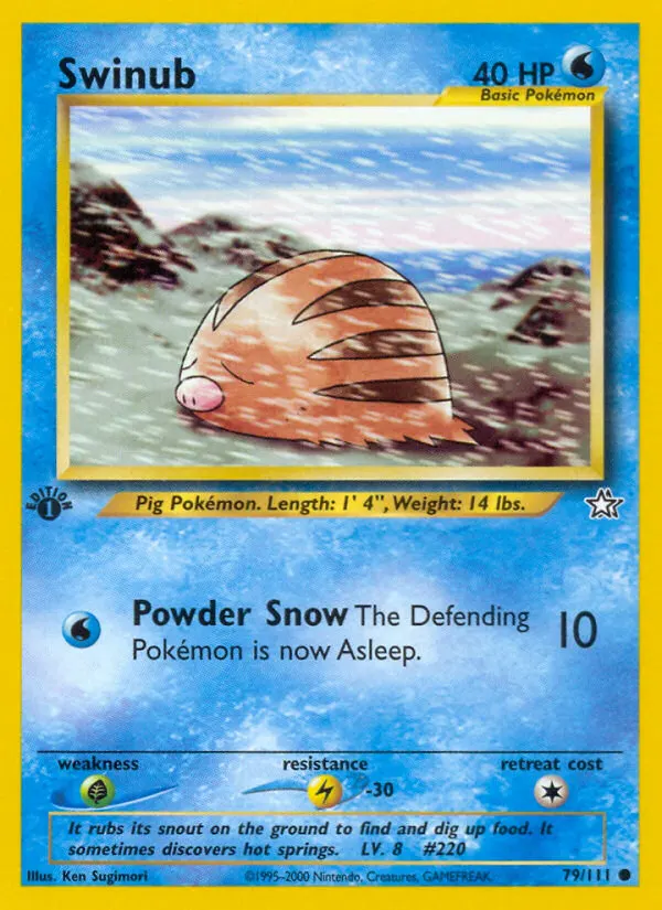 Swinub card photo