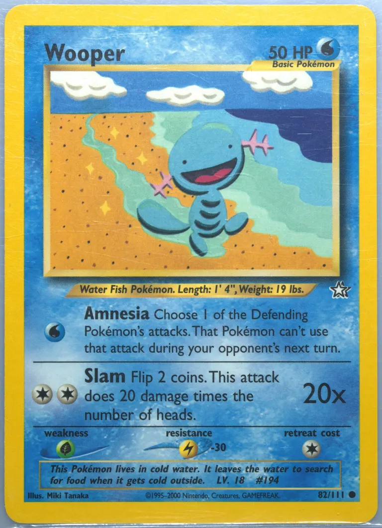Wooper card photo