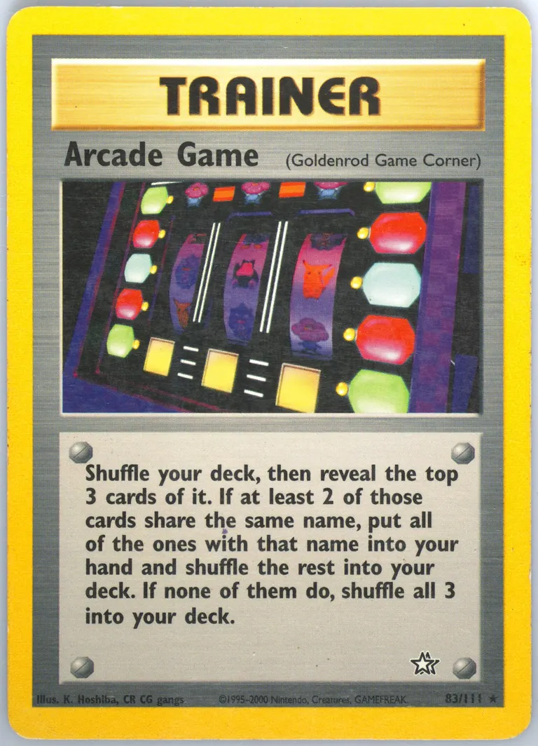 Arcade Game card photo